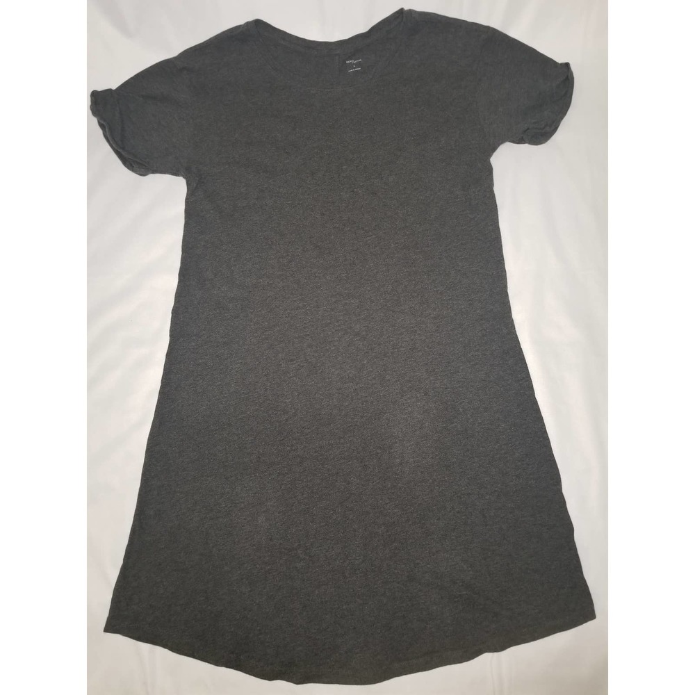 Daily Ritual Women's Jersey Standard-Fit Short-Sleeve Open Crewneck Tunic